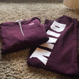 Pink Sweatpants outfit